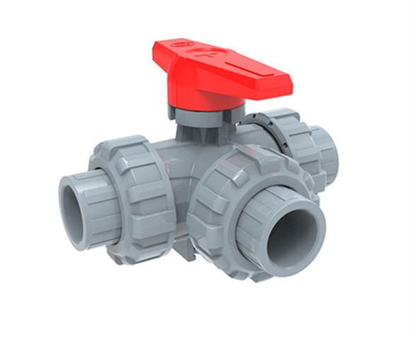 CPVC Three Way Ball Valve