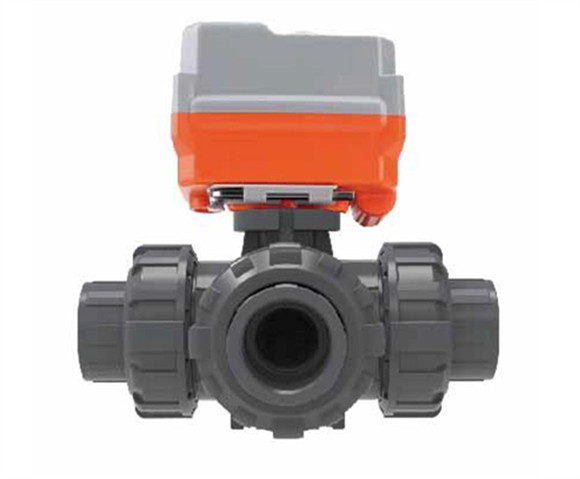 Electric Three Way Ball Valve