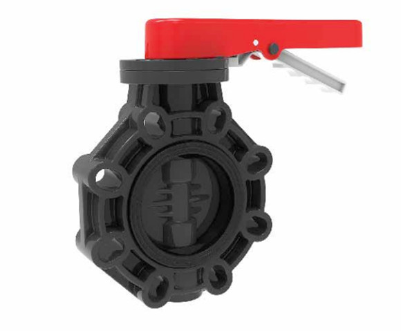 UPVC Handle Butterfly Valve