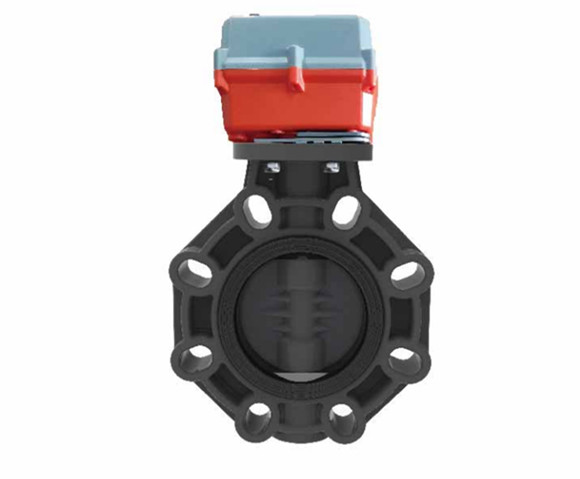 PVC Electric Butterfly Valve